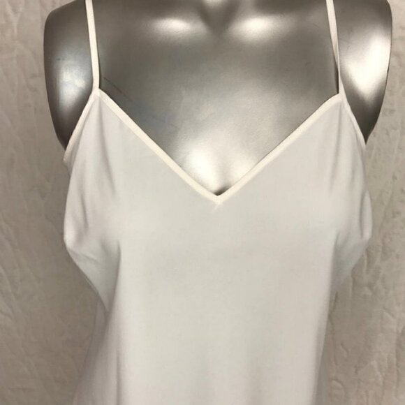 DIANE Von Furstenburg White Camisole Size M - Picture 3 of 7